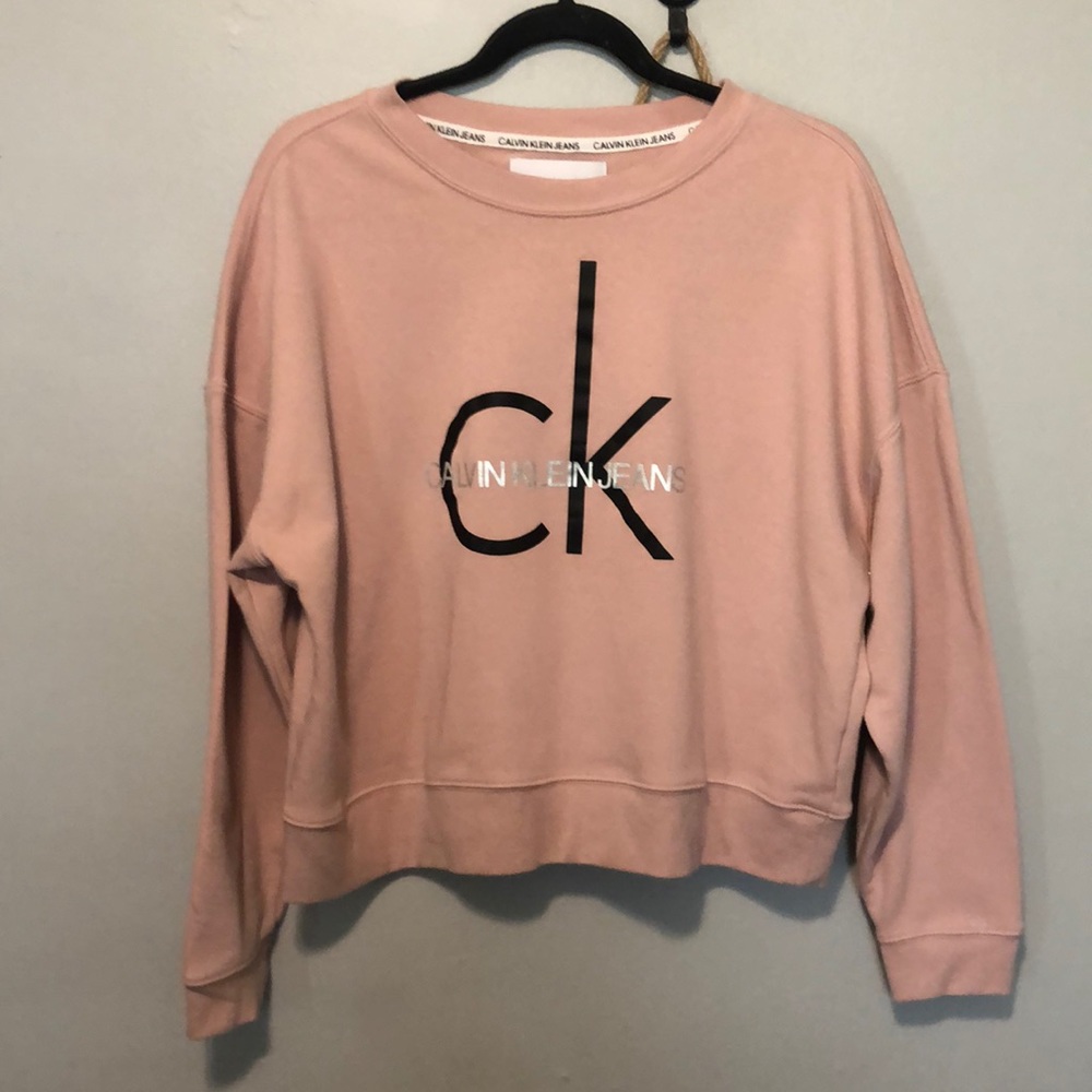 Woman’s size XL Calvin Klein brand new no tags mid crop sweater